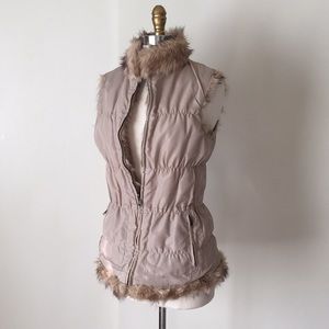 Faux Fur Reversible Vest